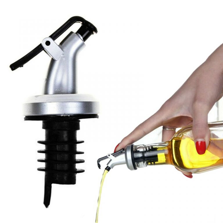 Olive Oil Sprayer Liquor Dispenser Wine Pourers Flip Top Stopper oiler