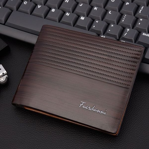 Business casual wallet - large capacity with sections - Image 2