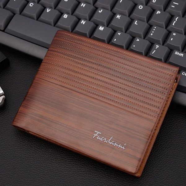 Business casual wallet - large capacity with sections - Image 3