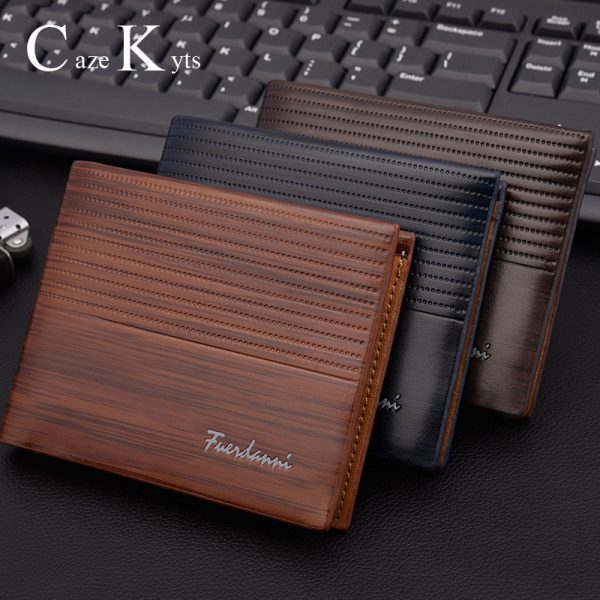 Business casual wallet - large capacity with sections - Image 4