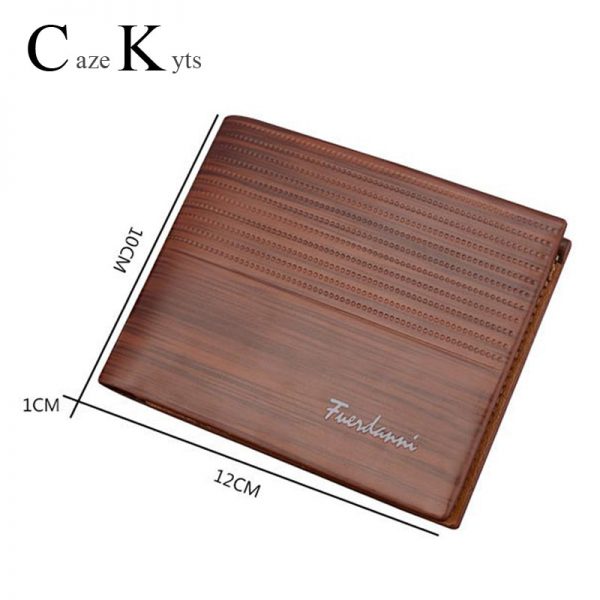 Business casual wallet - large capacity with sections - Image 6