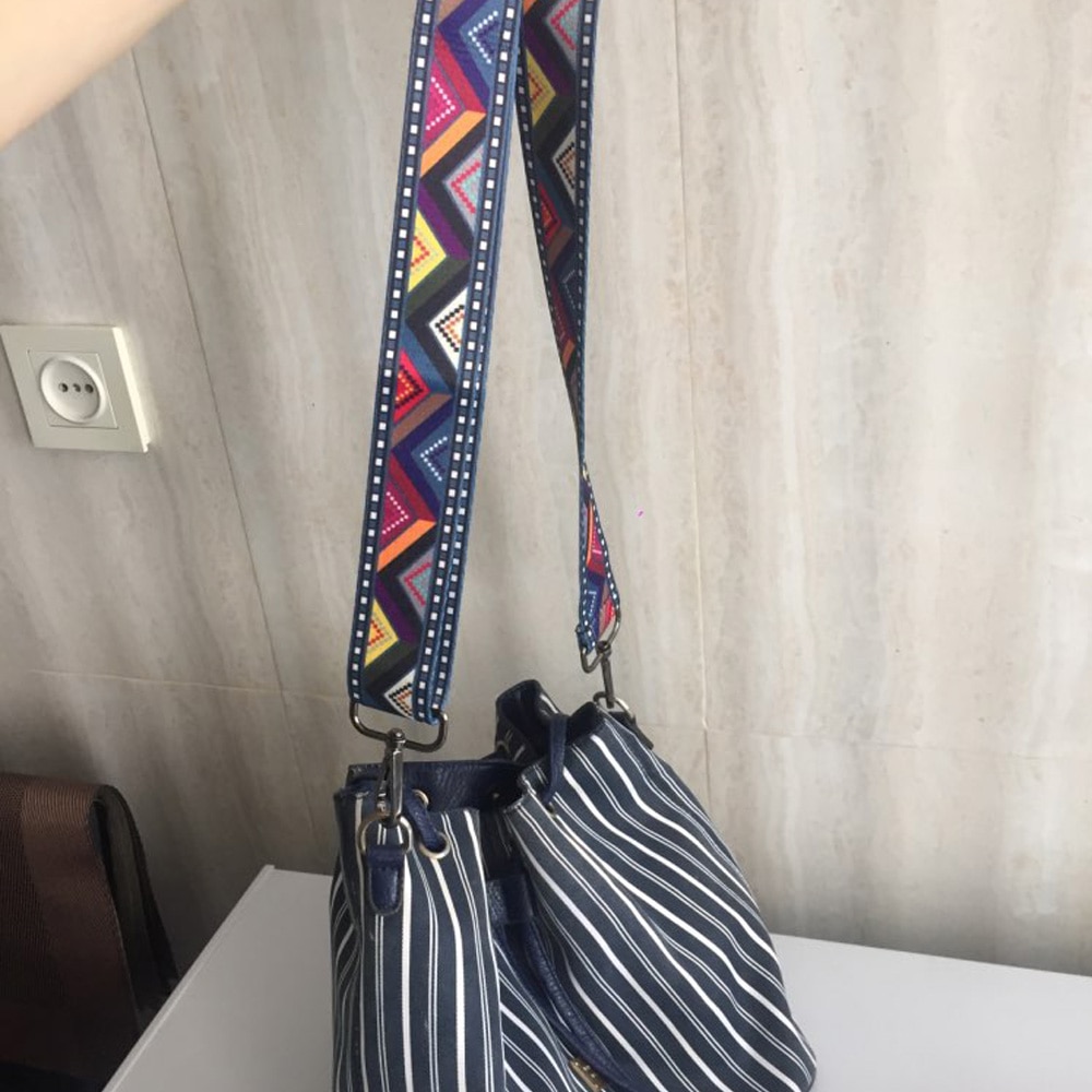 Nylon Colored Belt Bags Strap Accessories for Women PTgirl Fashion Adjustable Shoulder Handbag Strap Decorative Accessories Bags - Image 3