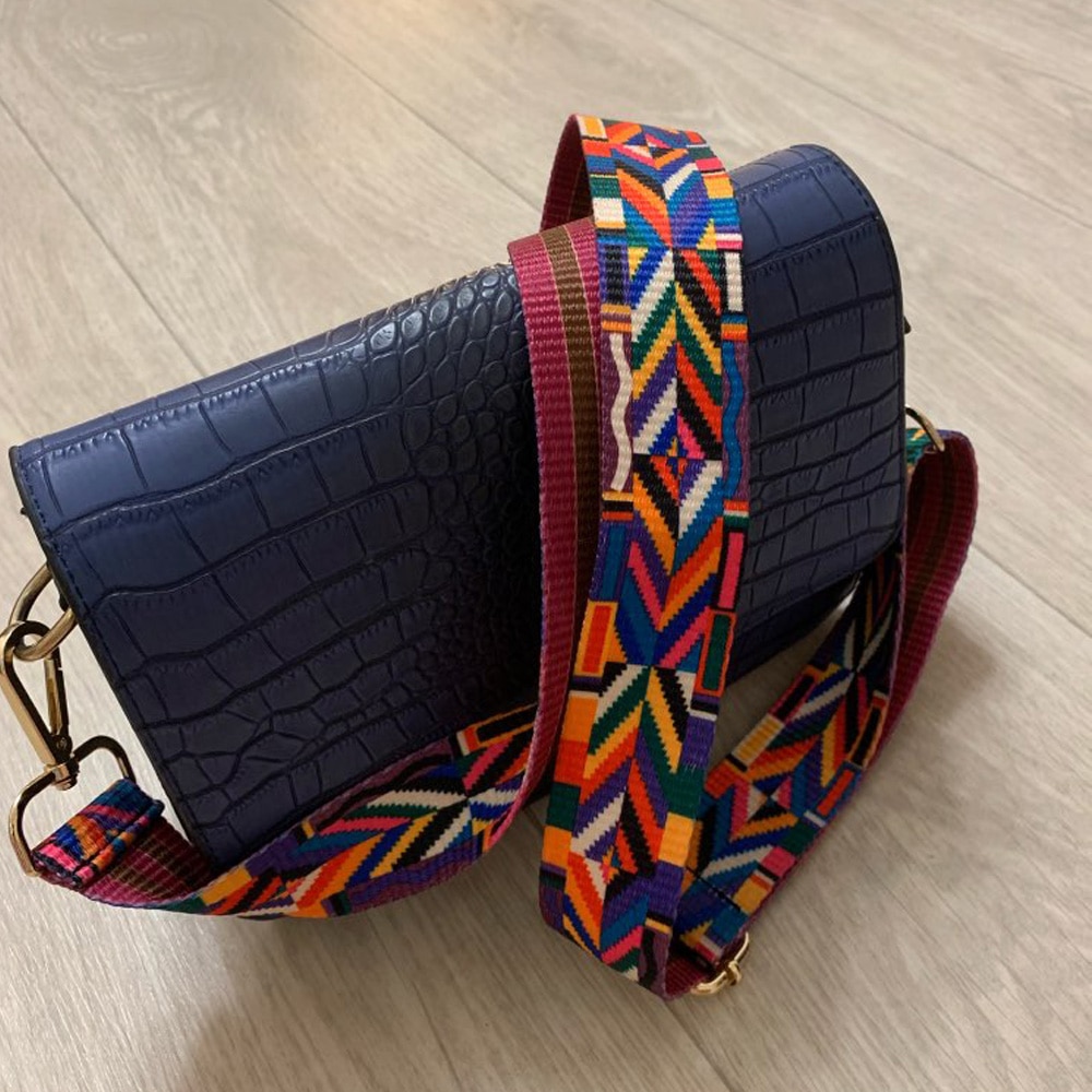 Nylon Colored Belt Bags Strap Accessories for Women PTgirl Fashion Adjustable Shoulder Handbag Strap Decorative Accessories Bags - Image 6