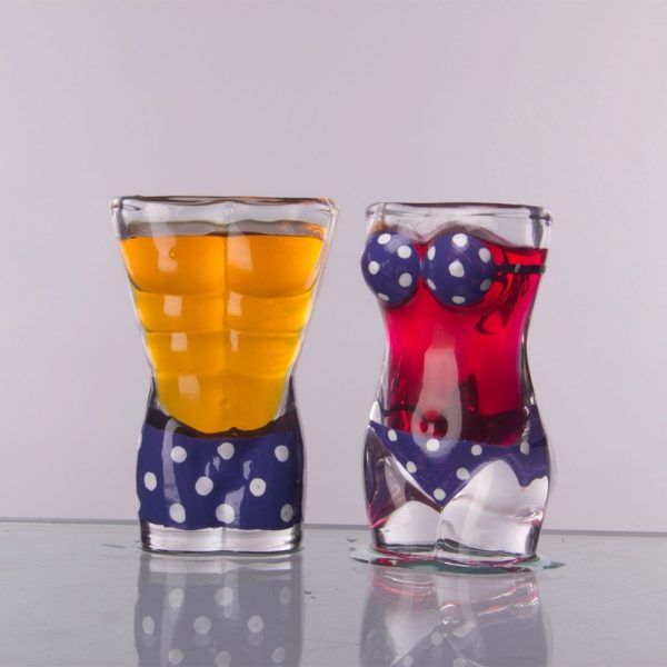 Sexy Lady Men Durable Glass Cup Kitchen Bar Nightclub Wine Glass Whiskey Glasses Wine Shot Glass Big Chest Beer Cup 30ml 700ml - Image 4