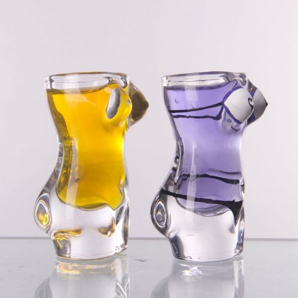 Sexy Lady Men Durable Glass Cup Kitchen Bar Nightclub Wine Glass Whiskey Glasses Wine Shot Glass Big Chest Beer Cup 30ml 700ml - Image 5