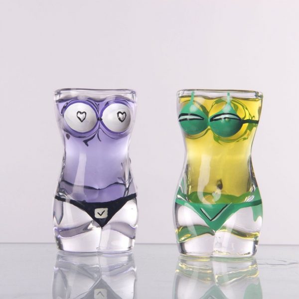 Sexy Lady Men Durable Glass Cup Kitchen Bar Nightclub Wine Glass Whiskey Glasses Wine Shot Glass Big Chest Beer Cup 30ml 700ml - Image 6