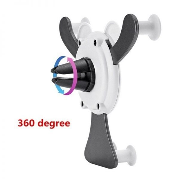 Car Phone Holder Gravity Air Vent Mount Cell Smartphone Holder For iPhone XR Samsung Huawei In Car Mobile Phone Holder Stand GPS - Image 4