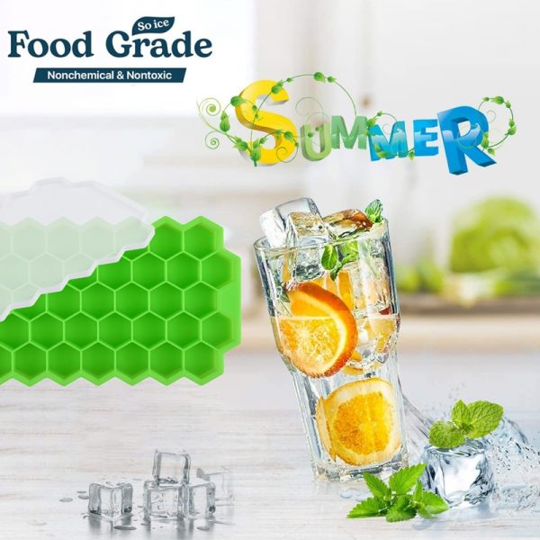 Ice Cube Trays - Silicone Honeycomb - Image 3