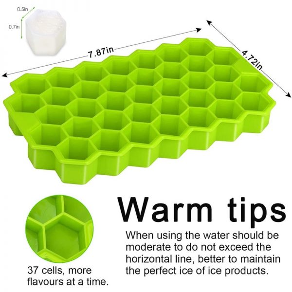 Ice Cube Trays - Silicone Honeycomb - Image 5