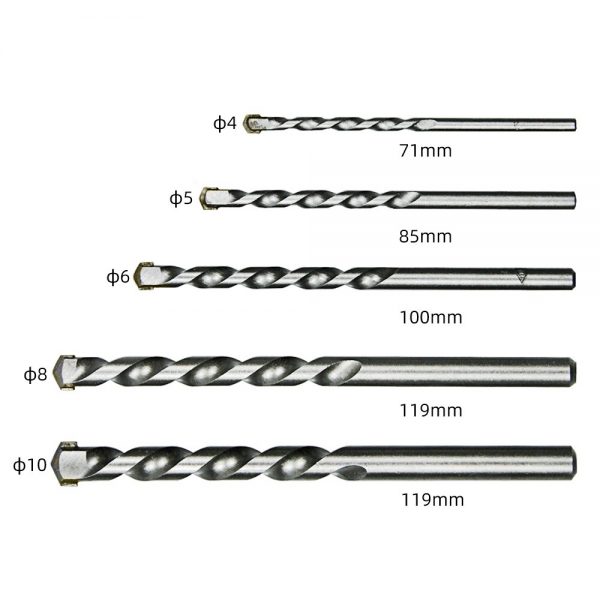 Brick Stone Drilling Set Size 4 5 6 8 10mm Power Tool Accessories - Image 4