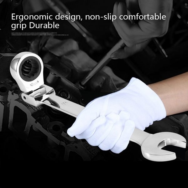 Car Repair Ratchet Wrench Set,Key Wrench,Spanners Hand Tool,Universal Key Spanner,Car Repair Tool,Car Key Set. - Image 4