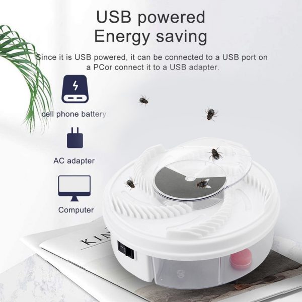 USB Electric Fly Trap Insect Pest Control Flies Killer Device Mosquito Killer - Image 2