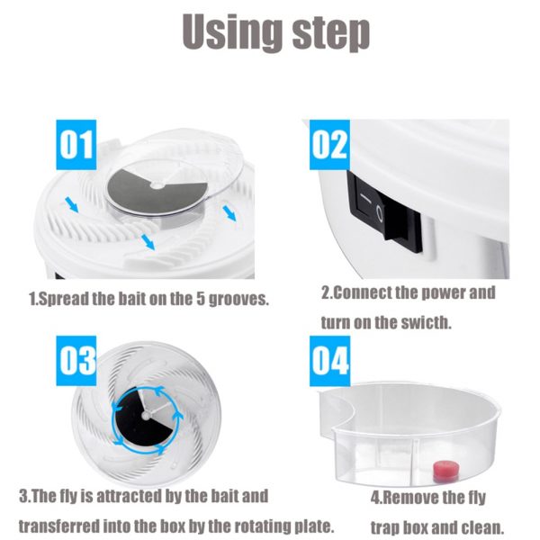 USB Electric Fly Trap Insect Pest Control Flies Killer Device Mosquito Killer - Image 4