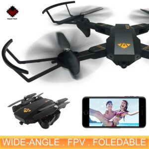 XS809W Mini Foldable Drone RC Selfie Drone With Wifi FPV HD Camera Wide Angle Altitude Hold RC Quadcopter Drone FSWB