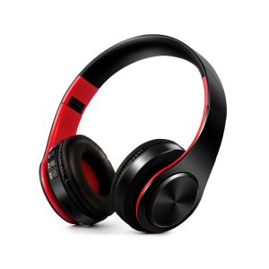 HIFI Stereo Earphones Bluetooth Headphone Music Headset FM and Support SD Card with Mic for Mobile Xiaomi Iphone