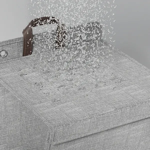 Foldable laundry basket- wall mount option - Image 4