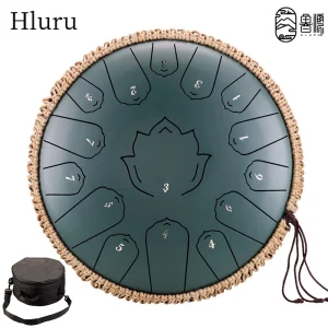 Hluru Music Drum 14 Inch/35CM - 15 Notes Percussion Musical Instruments