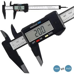 Electronic Digital Caliper Carbon Fiber - Micrometer Ruler