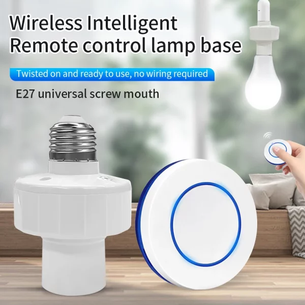 Smart Wireless Remote Control Switch LED Bulb