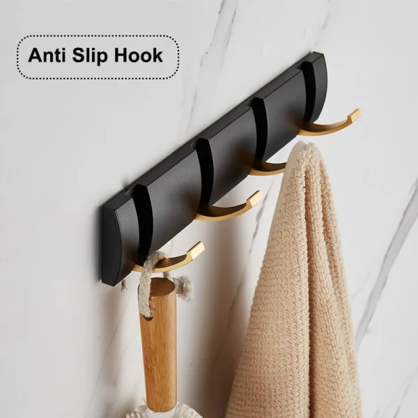 Coat Rack Wall Mount - Hidden Hooks Hang Stuff - Image 2