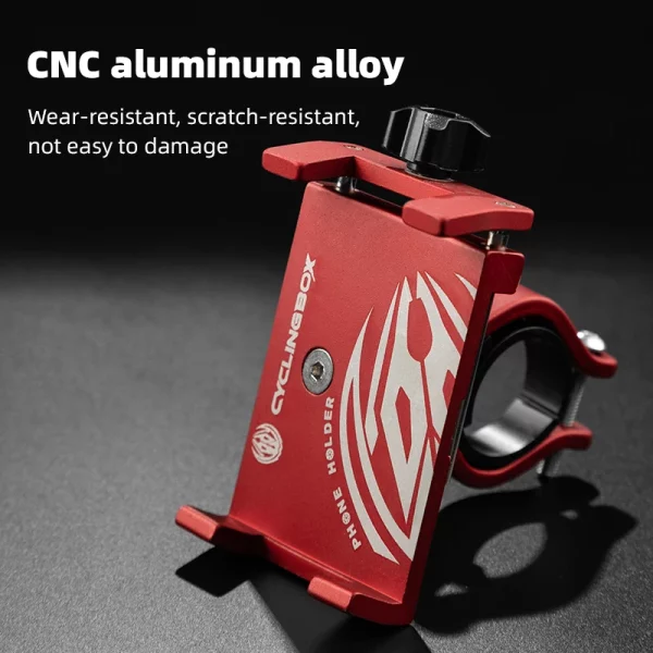 Aluminum Bicycle Phone Holder - Image 3