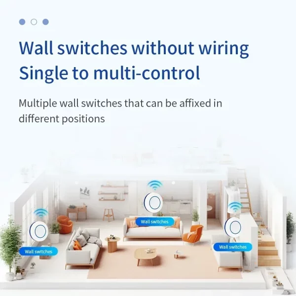 Smart Wireless Remote Control Switch LED Bulb - Image 2