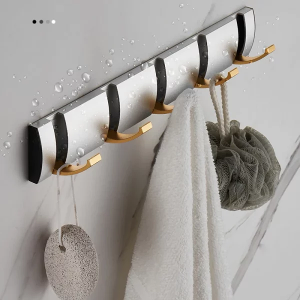 Coat Rack Wall Mount - Hidden Hooks Hang Stuff - Image 3
