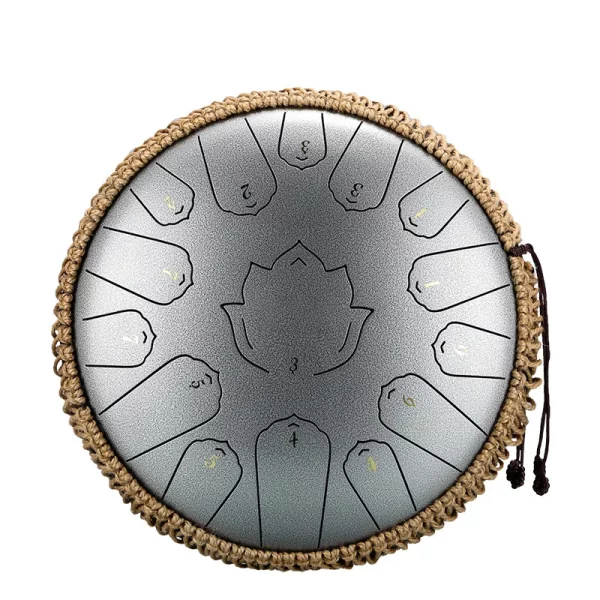 Hluru Music Drum 14 Inch/35CM - 15 Notes Percussion Musical Instruments - Image 4