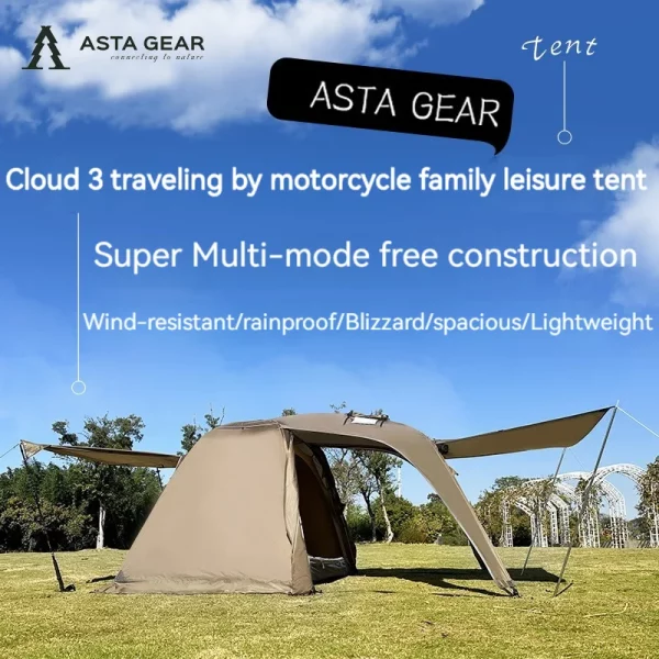 Foldable Lightweight Family Camping Tent