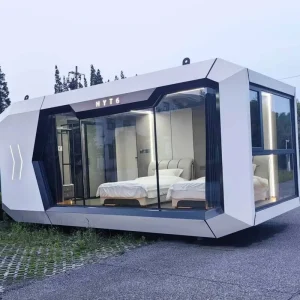 Prefab Mobile Capsule House with Bedroom