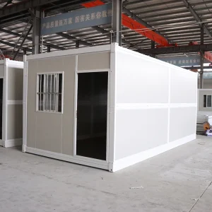 Contemporary Prefab Steel Folding Container Home
