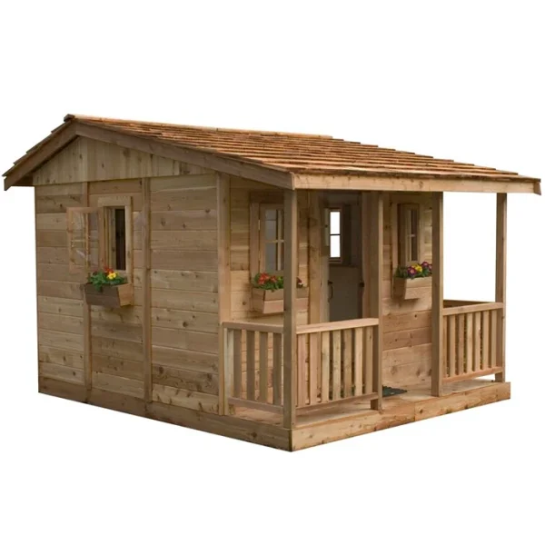 Luxury Cedar 10x12 Outdoor Storage Shed