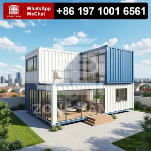 40ft expandable prefab container home steel frame tiny house villa