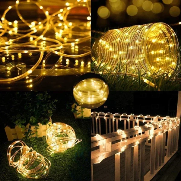Waterproof Solar LED Rope Lights Outdoor - Image 6