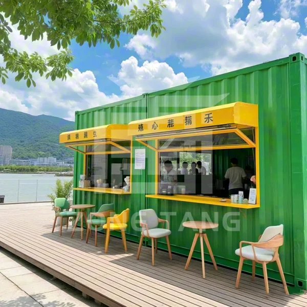 40ft expandable prefab container home steel frame tiny house villa - Image 3