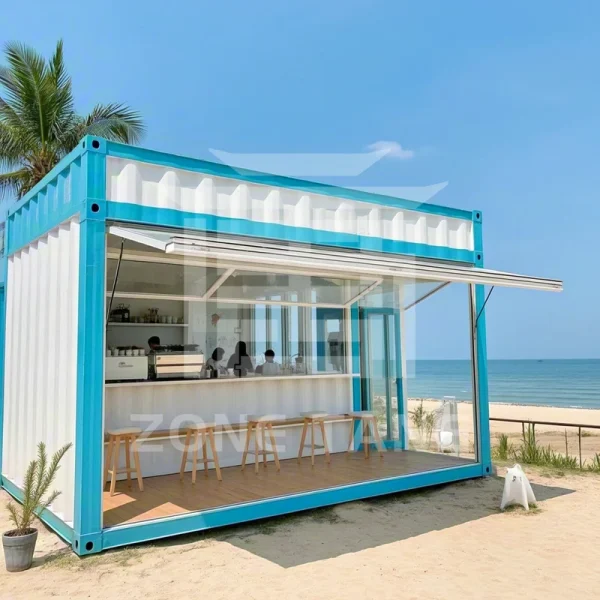 40ft expandable prefab container home steel frame tiny house villa - Image 2