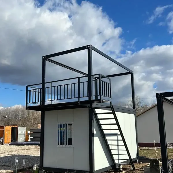 Prefab quick assembly glass sunroom modular container house room - Image 2
