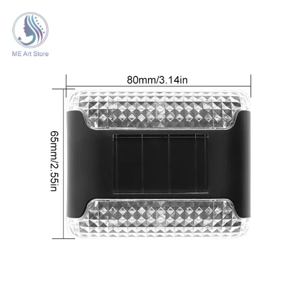 Waterproof Solar Up-Down LED Wall Light - Image 6