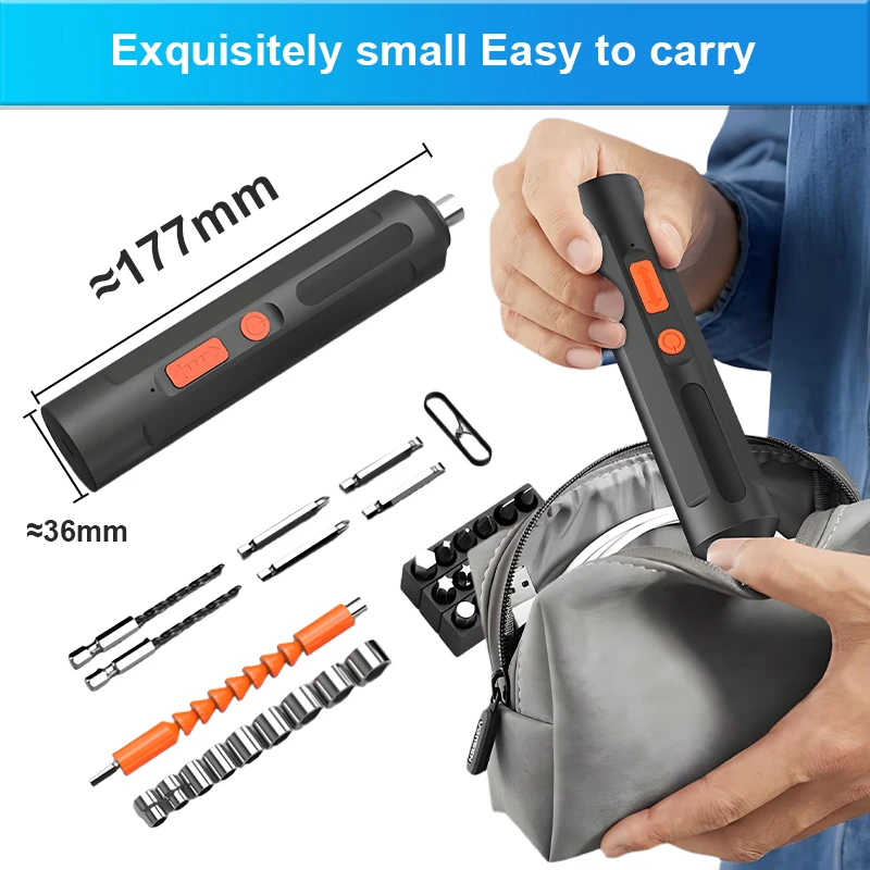 Mini Electric Screwdriver 47-Piece Set - Image 4