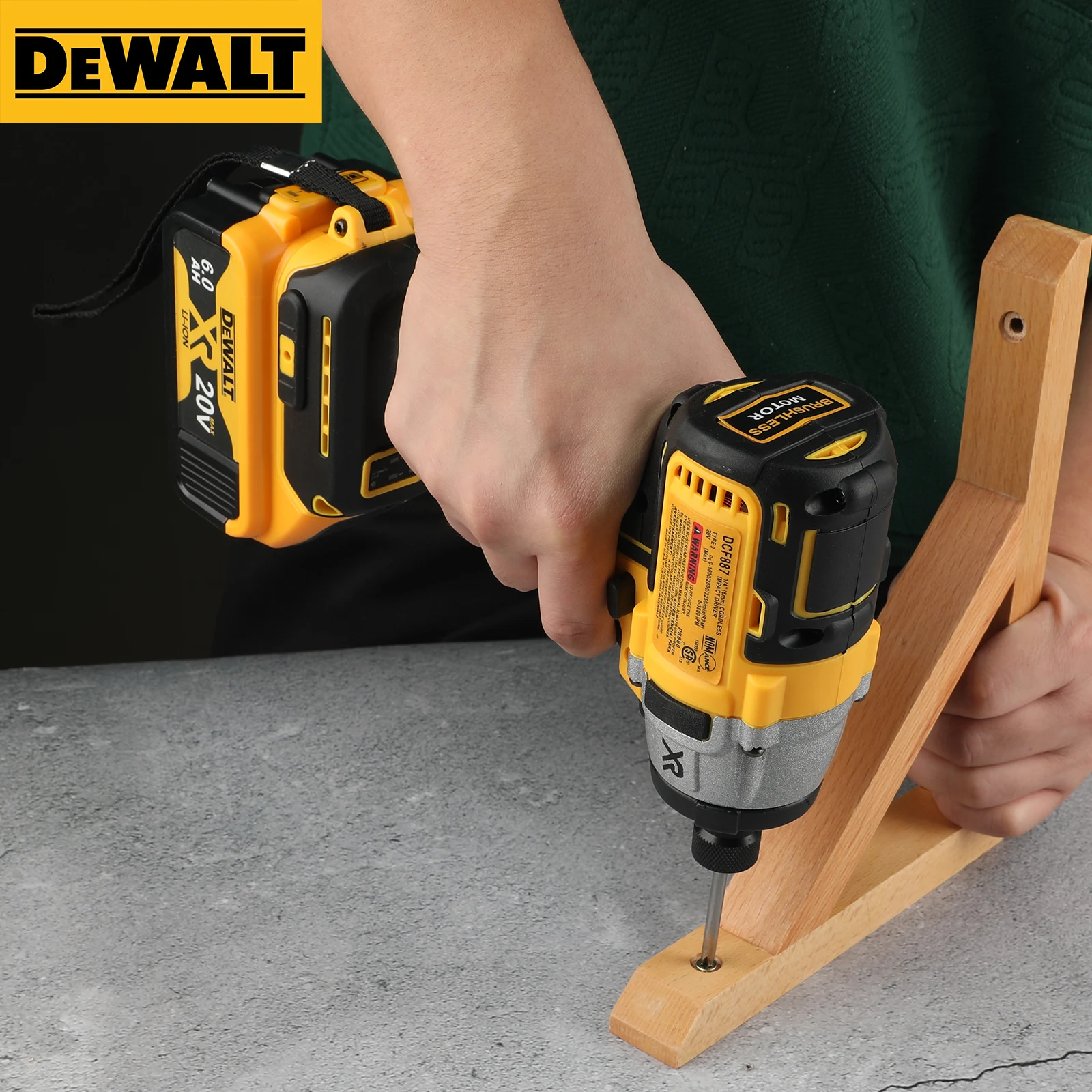 DEWALT Cordless Impact Drill – Battery Powered - Image 2