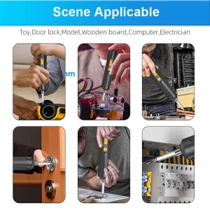 Mini Electric Screwdriver 47-Piece Set