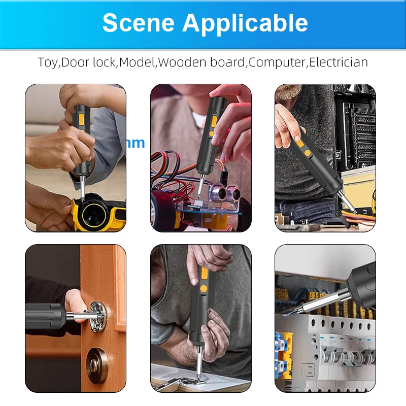 Mini Electric Screwdriver 47-Piece Set