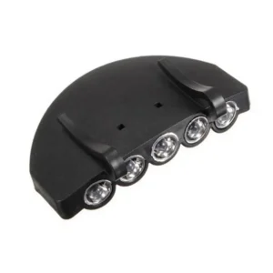 5 LED Hat Brim Clip Light – Lightweight Headlamp for Outdoor Use