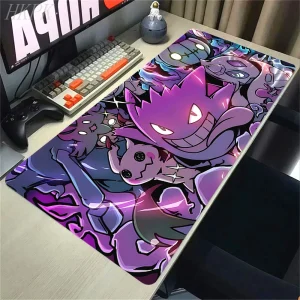 Pokémon Gengar Large Gaming Mouse Pad with Stitched Edges