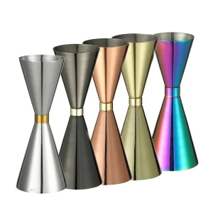 Japanese Style Stainless Steel Cocktail Jigger for Bartenders
