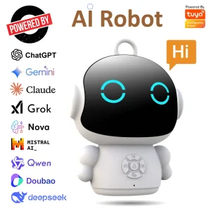 AI Learning Robot for Kids – WiFi Voice Interactive Educational Toy