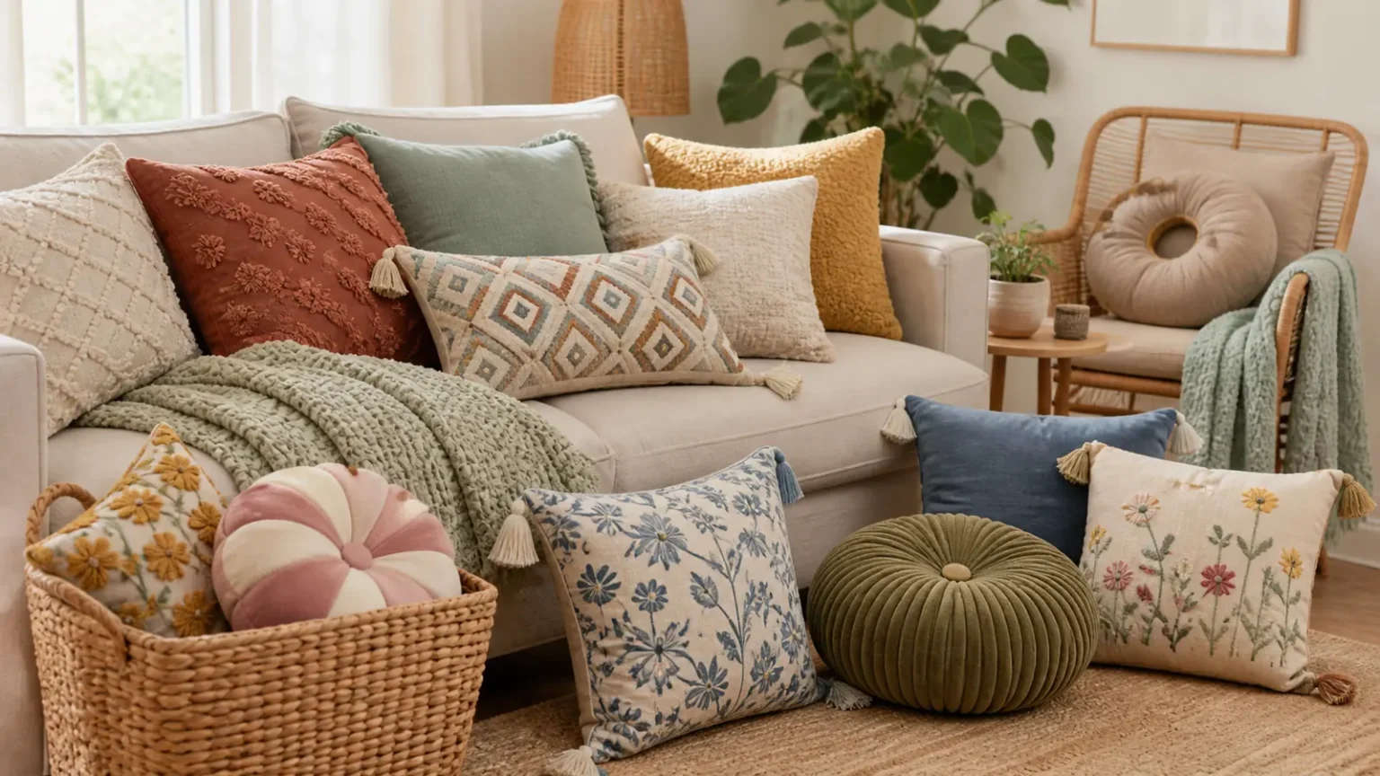 Decorative Pillows Guide: How to Add Comfort and Color to Any Room