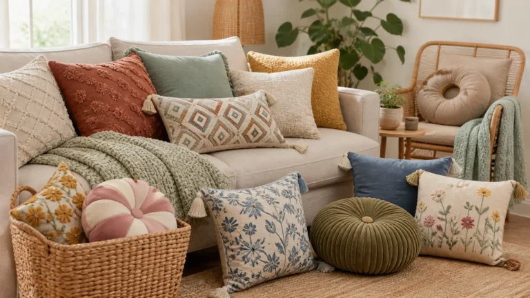 Decorative Pillows Guide: How to Add Comfort and Color to Any Room