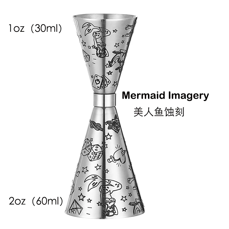 Japanese Style Stainless Steel Cocktail Jigger for Bartenders - Image 5