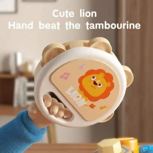 Kids Handheld Tambourine Percussion Instrument for Toddlers